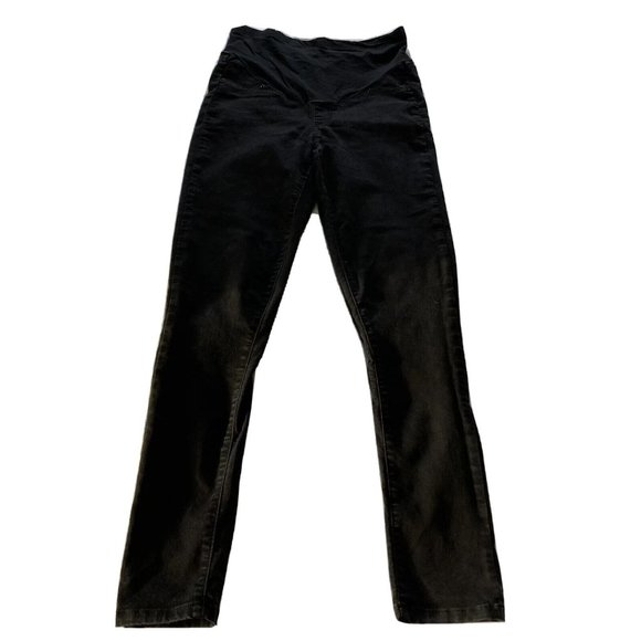 JoJo Maman Bébé Pants - Jojo Maman Bebe Black Maternity Jeans Size 12 R Preloved Excellent Condition